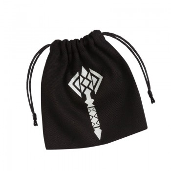 Hammer juodas tamsoje šviečiantis maišelis kauliukams Q-Workshop